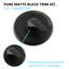 Matte Black Shower Faucet With Single Handle Version. Comprises Rain Showerhead, Handheld Shower, Tub Spout & Valve. 1.8 Gpm. Corrosion . Wall Mount In Deep Black. Includes And . Gpm Flow. 360