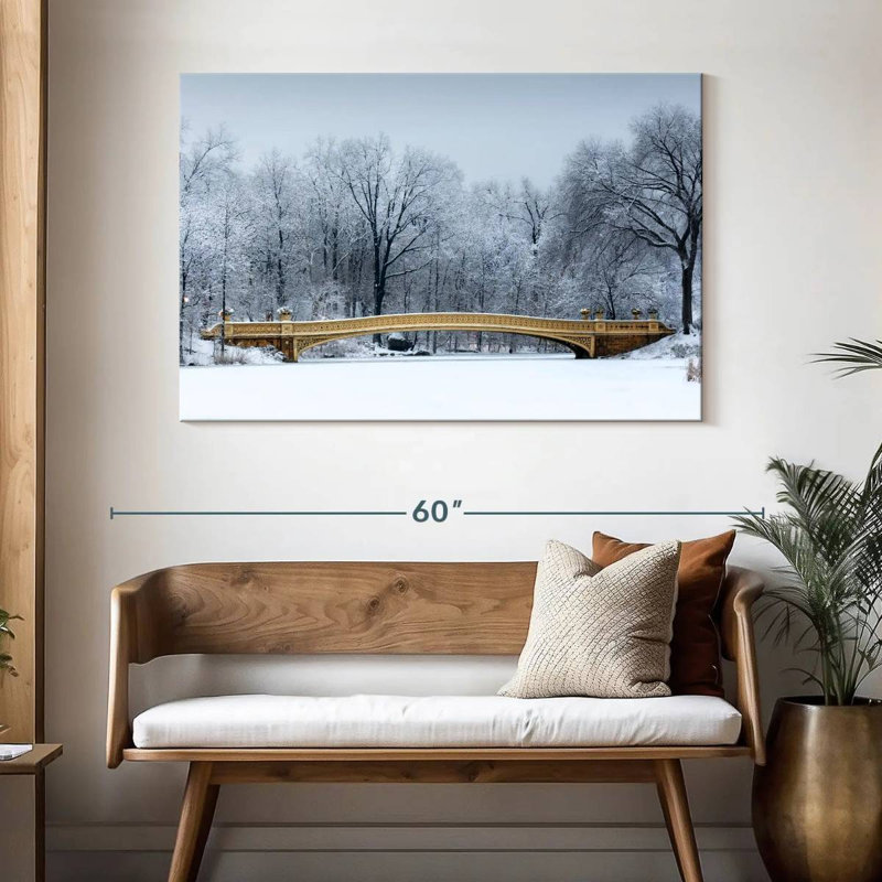 Lilie Bow Bridge, 32" H x 48" W