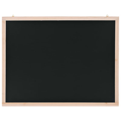 Tableau noir en bois de cèdre vidaXL