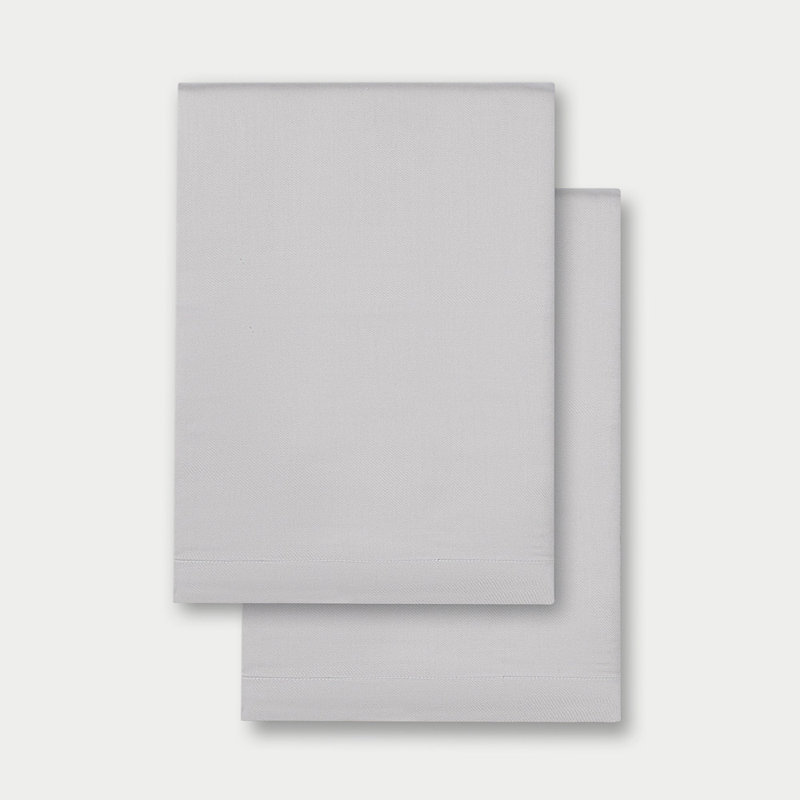 Rayon From Bamboo Pillowcases, Gray, King Pillowcase Case Pack