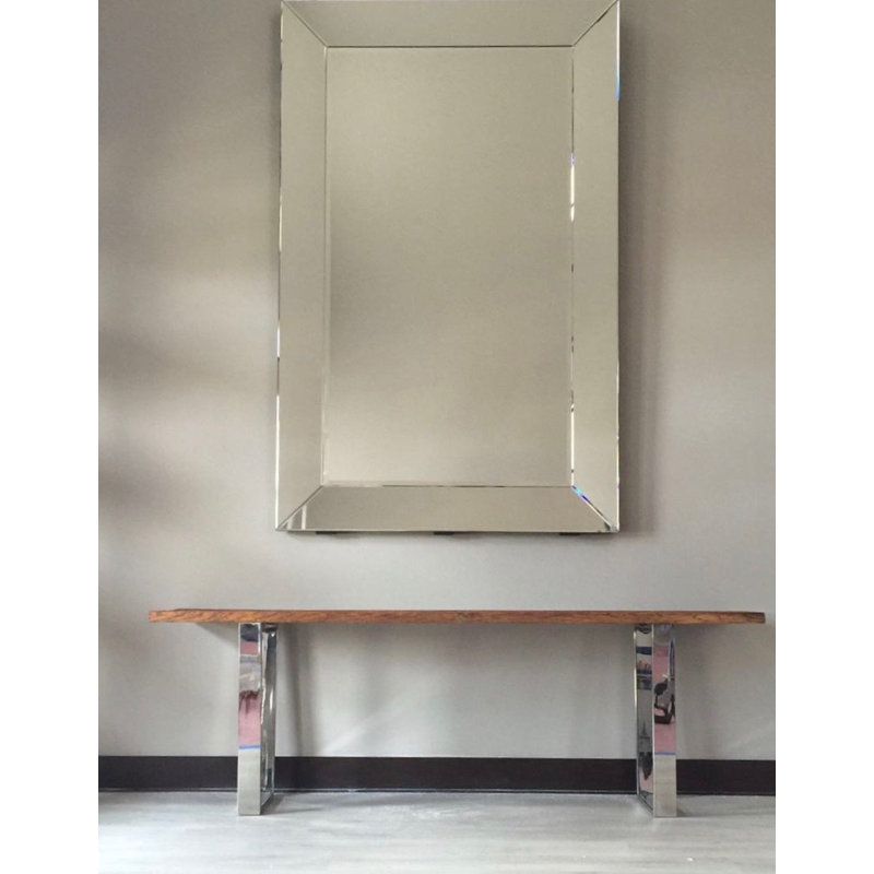 Glengormley 80'' Solid Wood Top Console Table