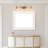 Jonesboro 4 - Light Dimmable Seeded/ Bubble Bathroom Vanity Light