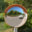  Miroir de circulation convexe de patio noir en polycarbonate de 23,6 po de diamètre-1777639390-1777639388