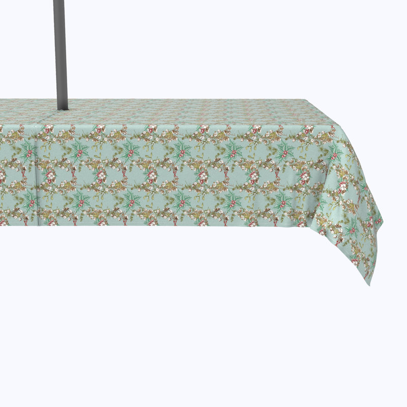 Mapother Floral Tablecloth, 120" x 60"