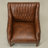 30.5'' W Top-grain Genuine Leather Upholstered Armchair-1765020401