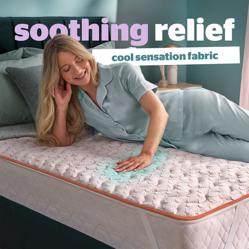 Silentnight Restore Cooling Copper Topper, Double