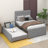 Full Size Upholstered Platform Bed