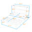 Lit escamotable en bois avec port USB et double bureau-698347378-698347379