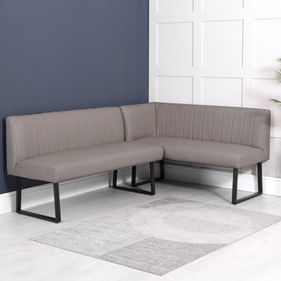 Nordic Corner Bench - Part 2 (lefthand) - Taupe
