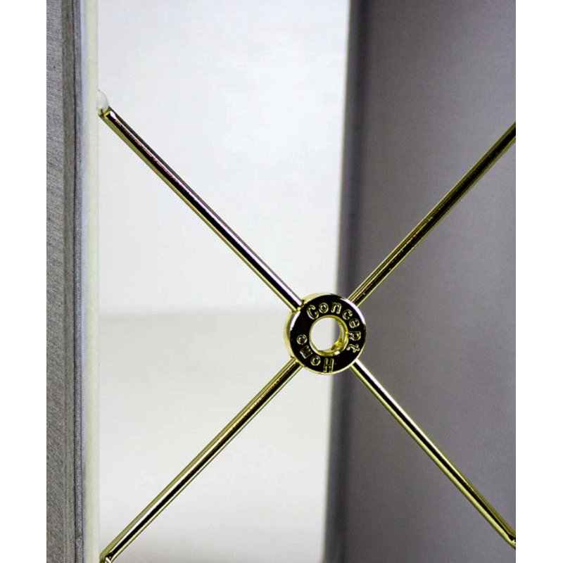 9'' H x 6.5'' W Linen Rectangle Lamp Shade