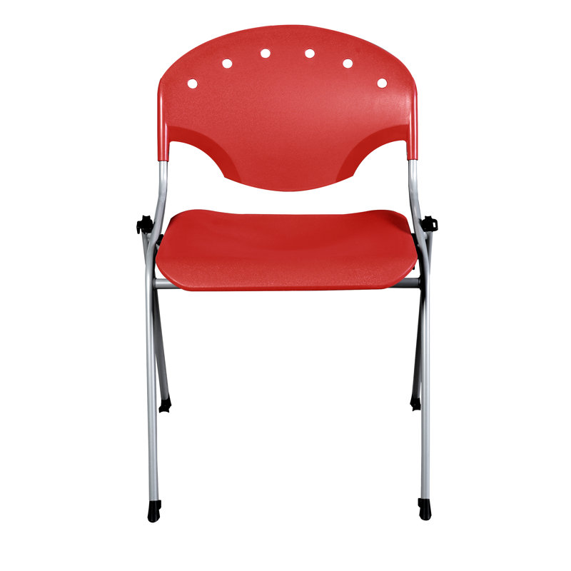 Chaise empilable sans accoudoirs Regency Rico Classroom, Rouge, Non