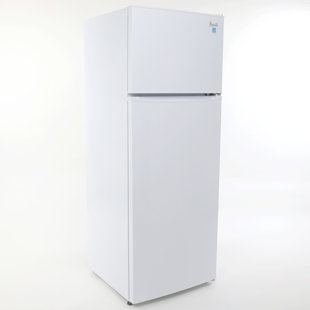 Avanti 7.4 cu. ft. Apartment Size Refrigerator - Top Freezer 2022 version.  Stainless Steel 