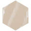Classico Bardiglio Hex 7" x 8" Porcelain Stone Look Wall & Floor Tile