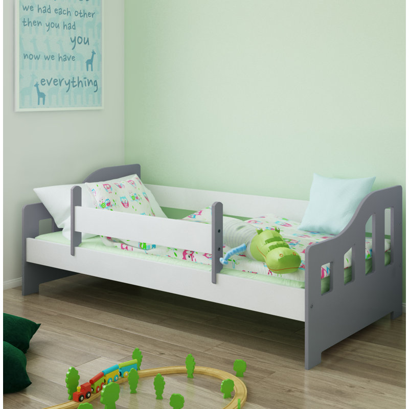 Lawler Standard, White/Grey, European Toddler (80 x 180 cm)
