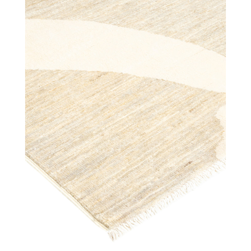 Kimmya One-of-a-Kind 5' 10" x 8' 10" Hand Knotted Area Rug