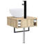 Single Bathroom Vanity with Ceramic Basin-38386585