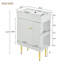 Meuble-lavabo, meuble de rangement, lavabo vasque en céramique simple, rangement sur le côté droit