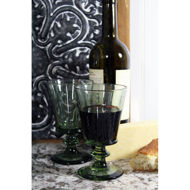 Glass Wine Glass, 8 oz, Clear