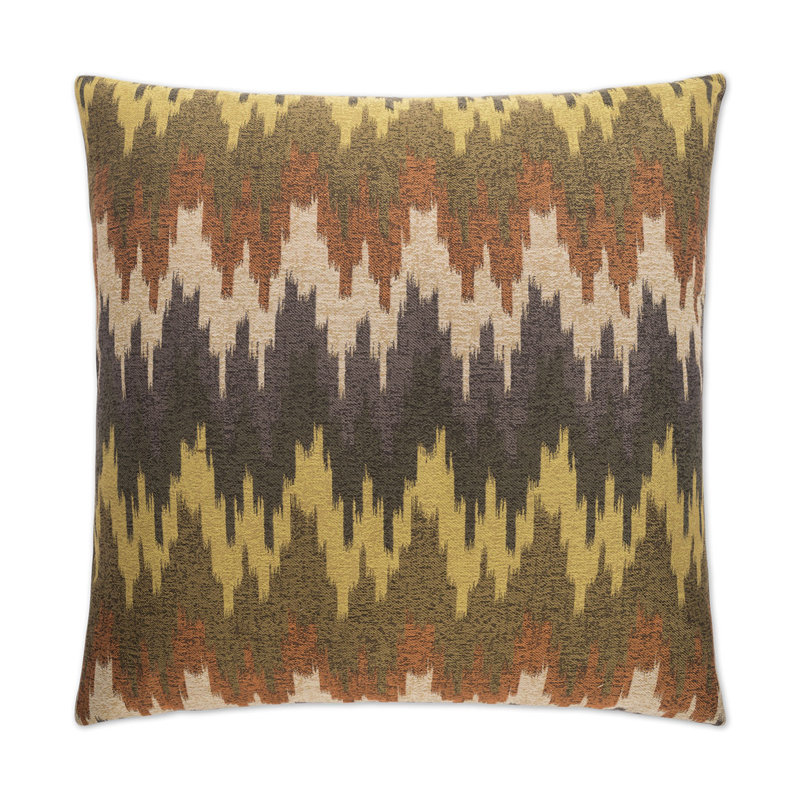 Turhan Ikat Throw Pillow, Square 22"