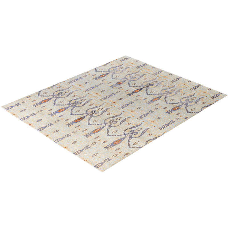 Overdyed One-of-a-Kind 8' 1" X 9' 10" Hand Knotted Area Rug