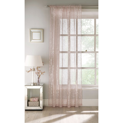 Child Sheer Curtain Single Panel