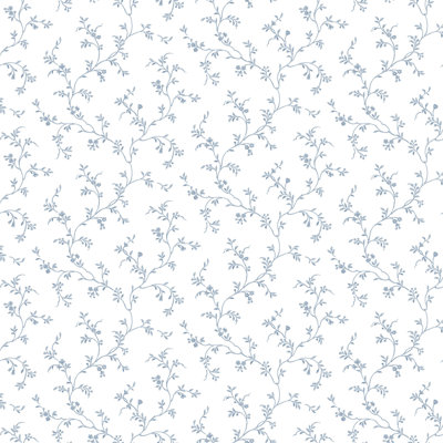 Pretty Prints Allisons Floral Trail Wallpaper Roll