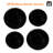 4Pack Range Top Stove Burner Covers, Black Kitchen Decor, Help Expand Countertop Space