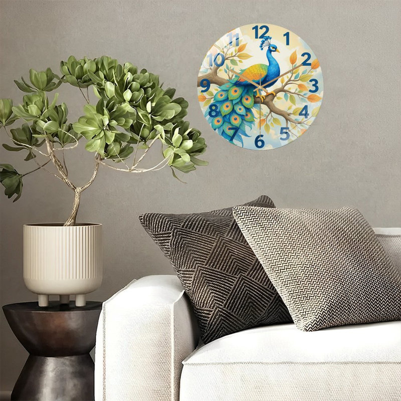 Horloge murale 12 po