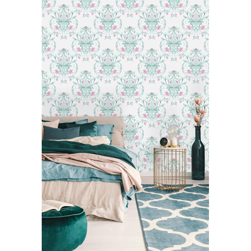 Rouleau de papier peint pelez et collez, L 10,42 po x l 25 po