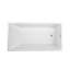 Baignoire de trempage autoportante en acrylique 47 po. X 29 po.-90557763