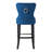 Kirsten Upholstered Counter Stool with Metal Frame-850751055-850751049-850751048