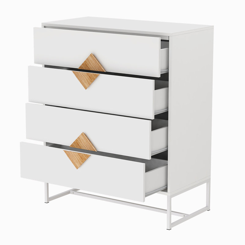 Commode 4 tiroirs l 31,77 po
