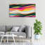 Waves Abstraction - Wrapped Canvas Print