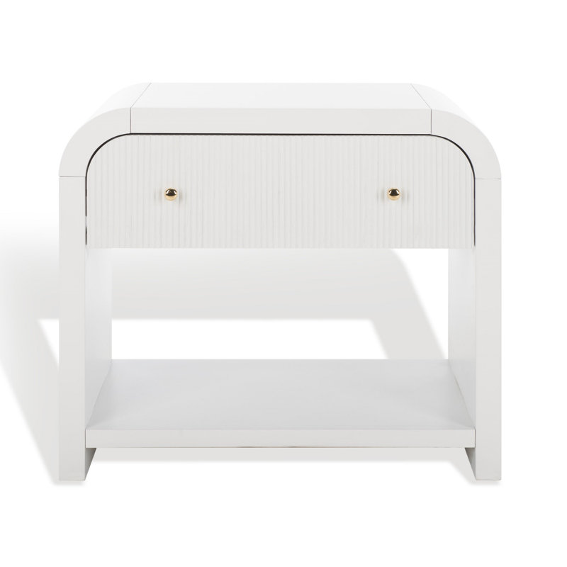 Liabella 1 - Drawer Nightstand, White