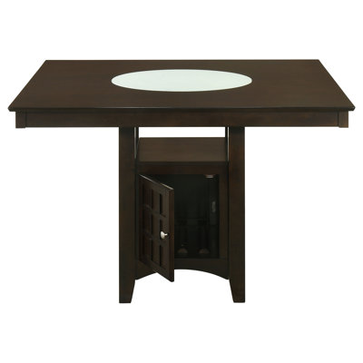 Gabriel 52-Inch Counter Height Dining Table Cappuccino