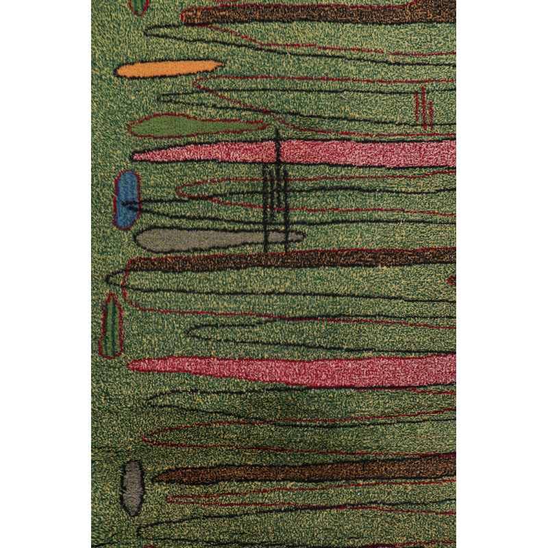 One-of-a-Kind 7’1”x9’6” Hand Knotted Area Rug