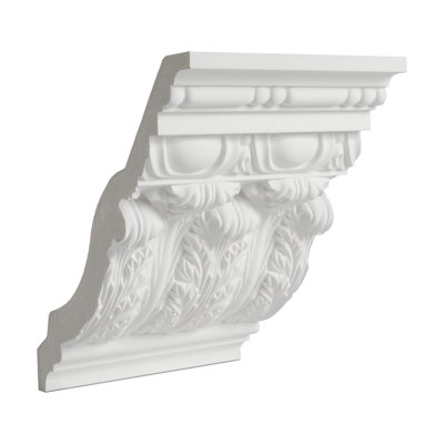 Moulure couronnée H 2,5 po x l 6 po x P 5,88 po Acanthus