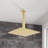 Rain Fixed Shower Head 1.8 GPM GPM-90695579
