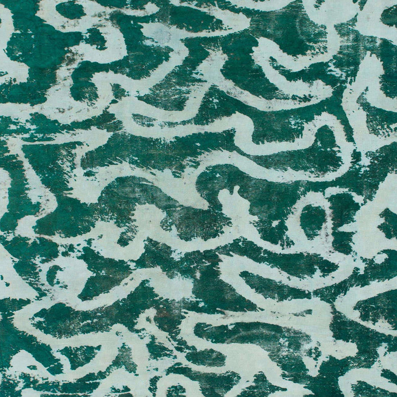 Abstract Indoor Rug, Square 3'