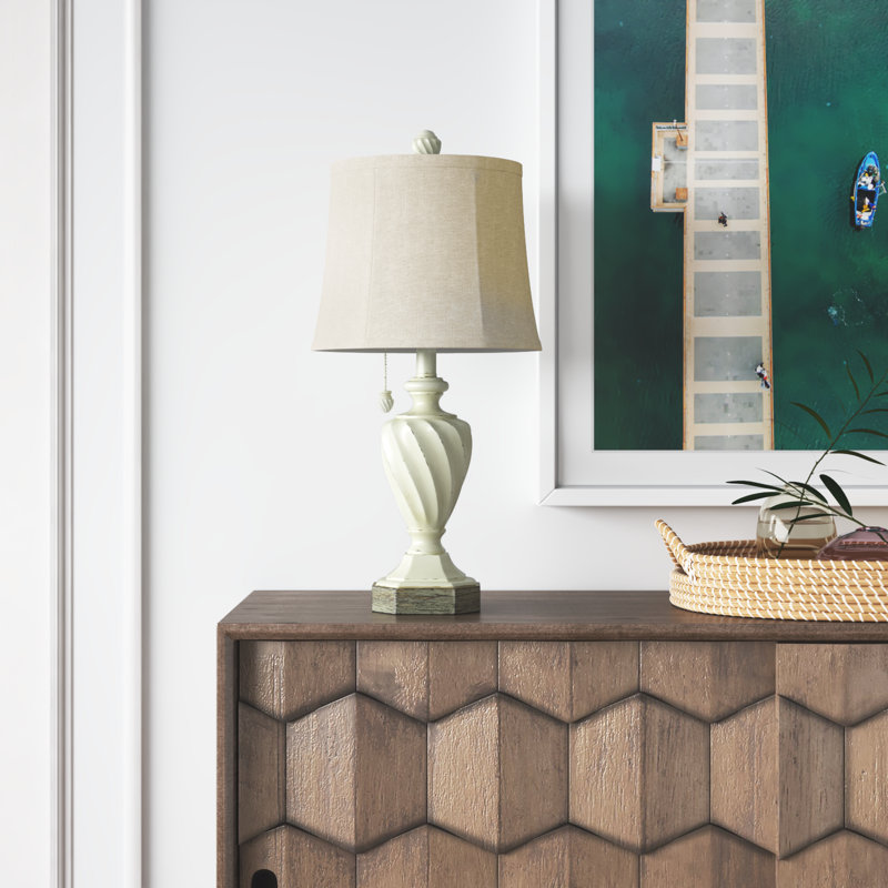 Lampe de table 23,75 po Yoshida, Crème allemande