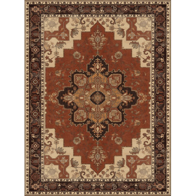 Tapis persan traditionnel à médaillon « ultra fin » 152 x 213 cm, doux et à poils courts, avec envers antidérapant en silicone, idéal pour le salon, la chambre, la salle à manger et la salle familiale.