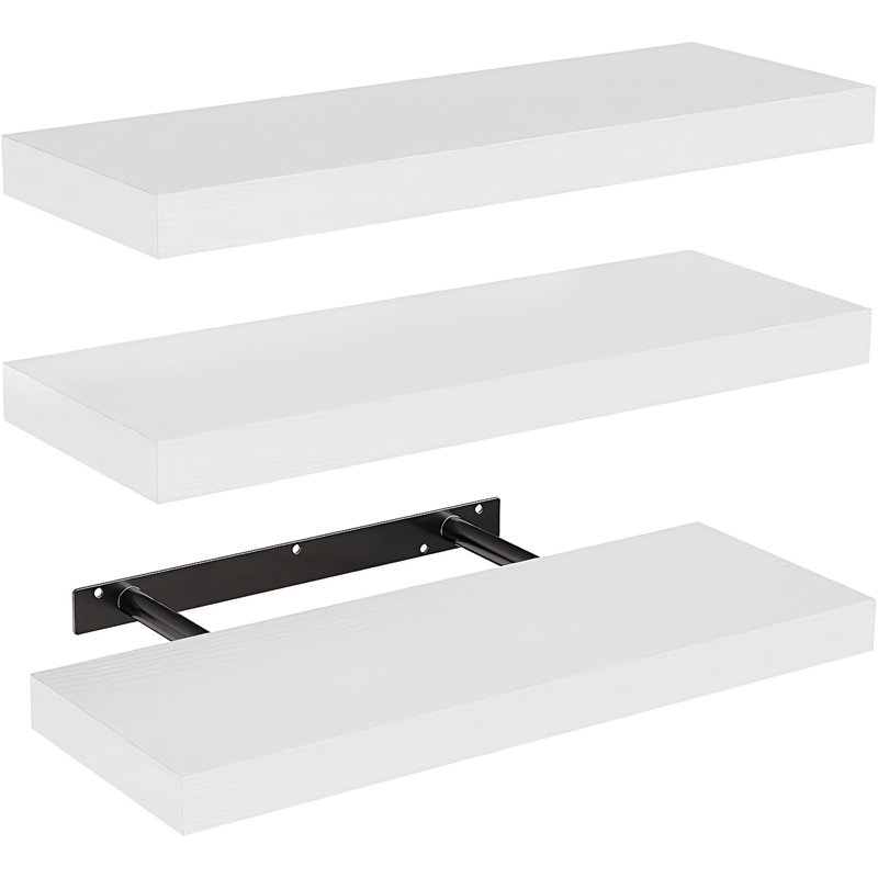 Floating Shelf, White