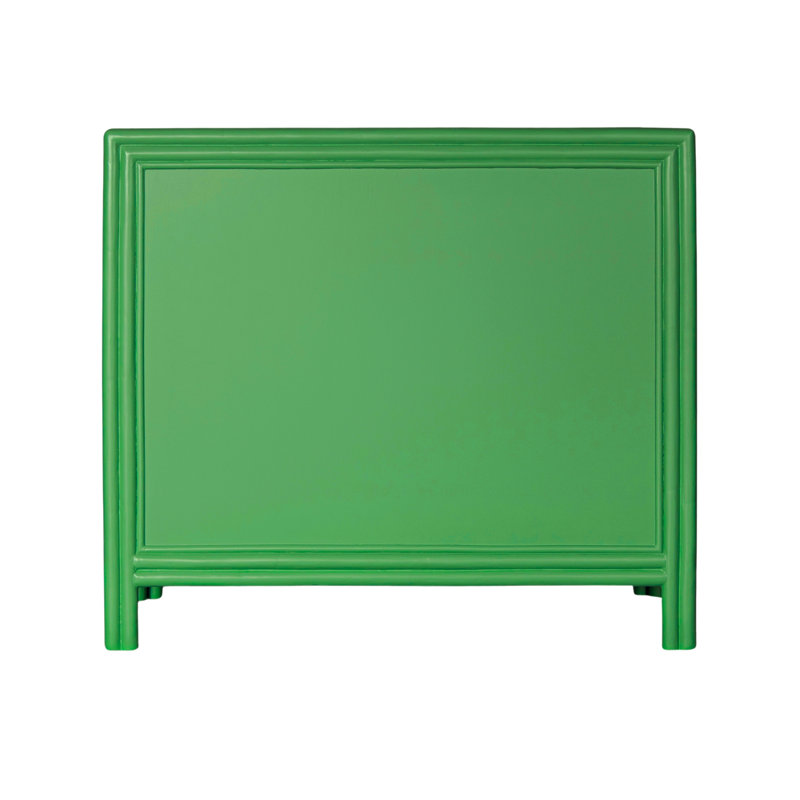 Aruba 4 - Drawer Nightstand, Bright Green