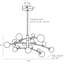 Maser 18 - Light LED Chandelier