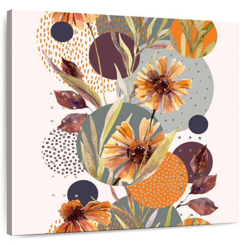 Harnek fleurs séchées, H 10 po x l 10 po