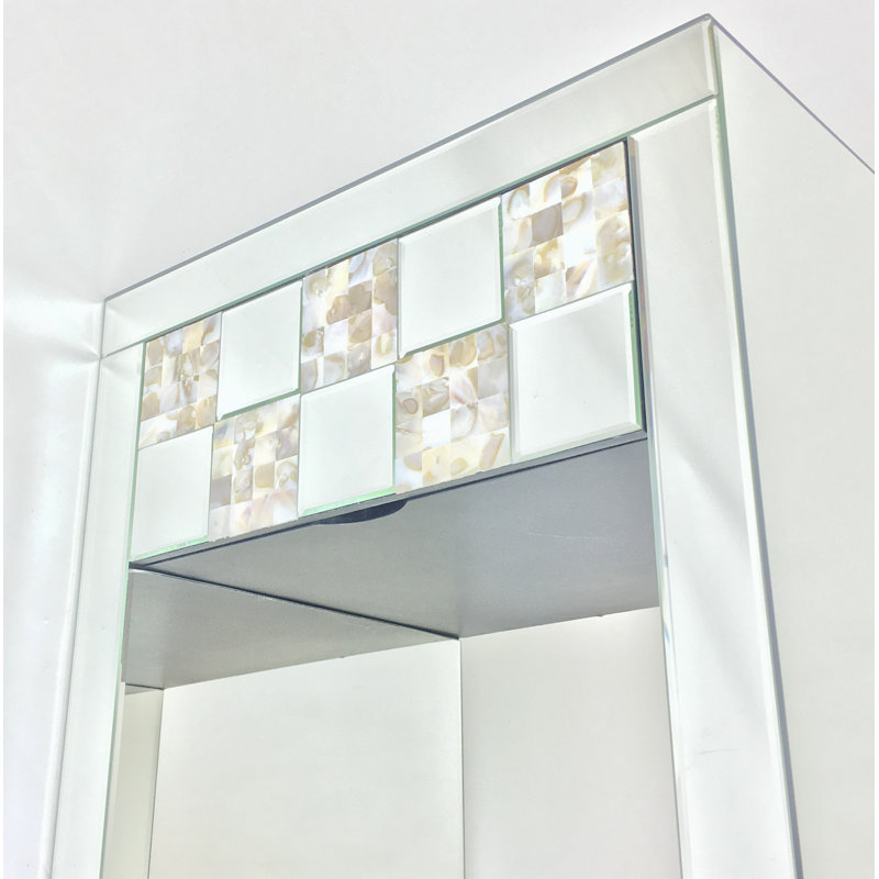 Chevet miroir biseauté Tryston