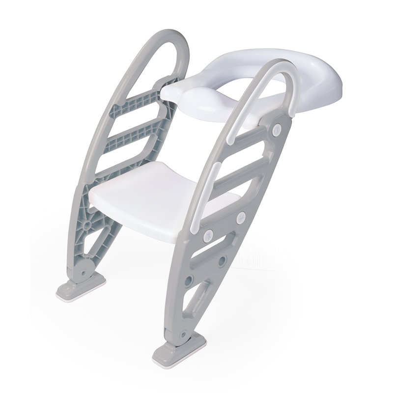 Toddler Potty Training Toilet Safety Frame, Grey