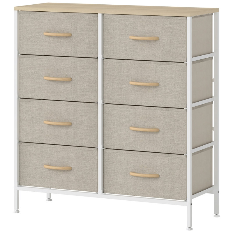 80cm W 8 - Drawer Chest of Drawers