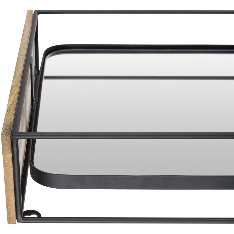 Metal Flat Wall Mirror