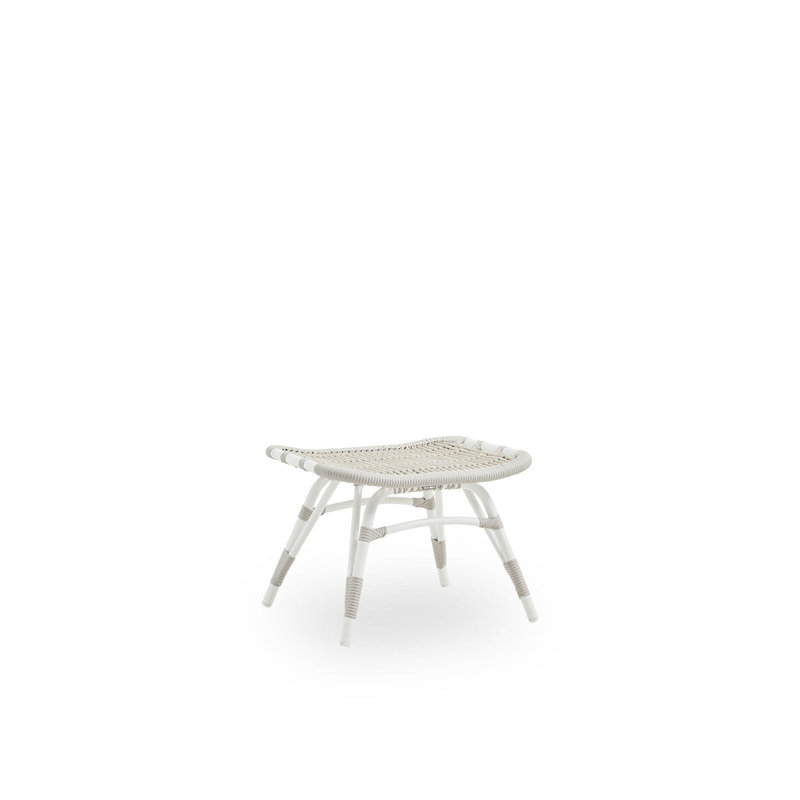 Monet Originals Outdoor Ottoman, Dove White